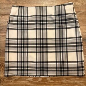 Plaid Mini Skirt